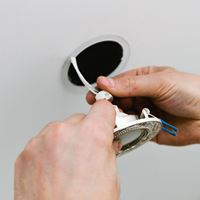 Подключение, установка светильников